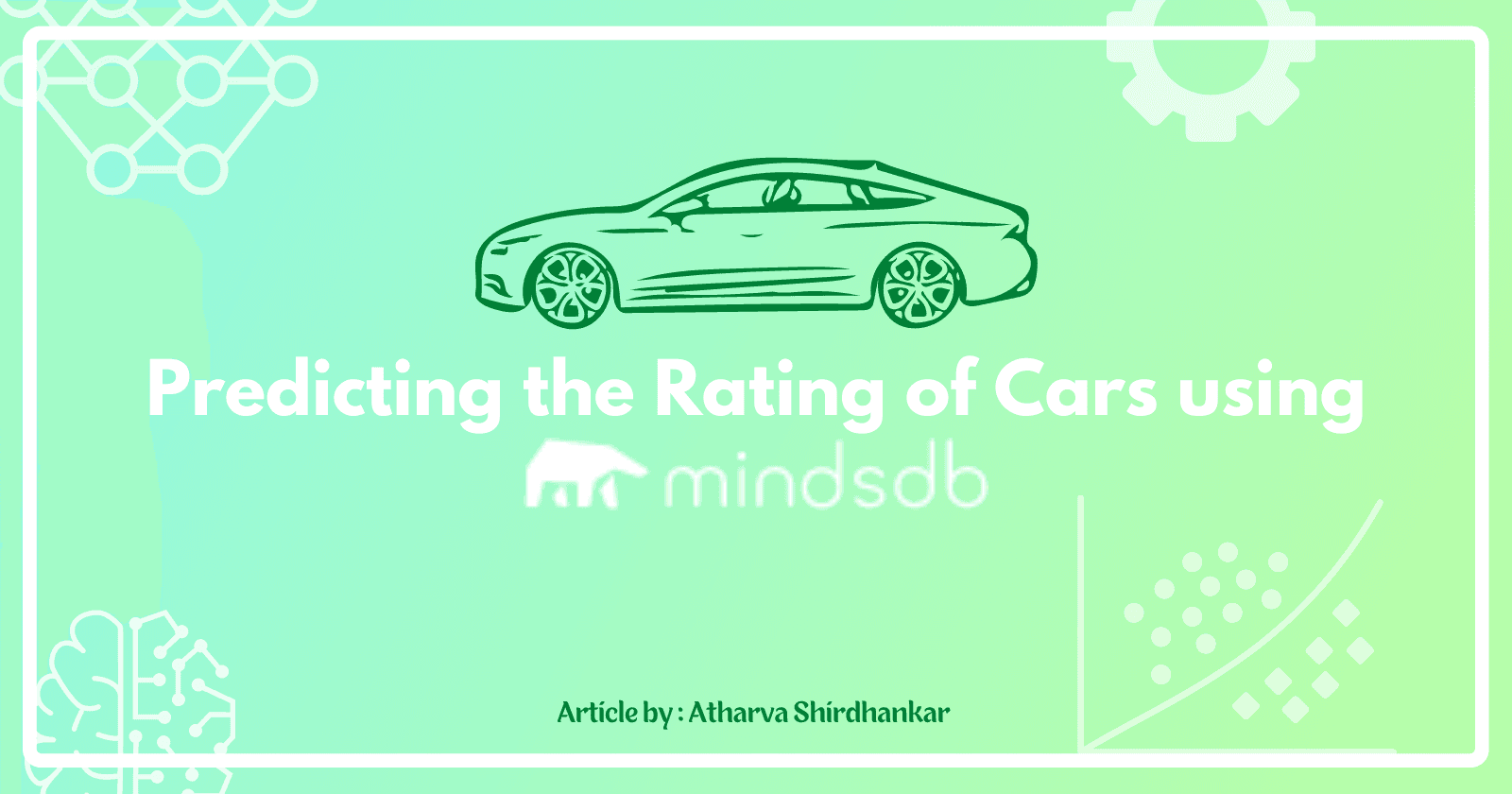 Predicting the Rating of Cars using Mindsdb